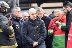 El jefe de gobierno porteño, Horacio Rodríguez Larreta, expresó esta mañana sus condolencias a la familia de las cinco personas fallecidas. Foto: Télam