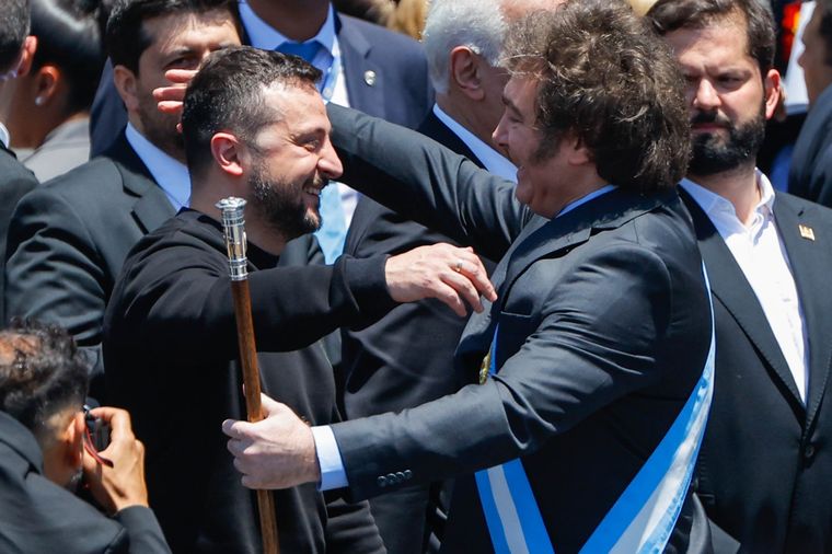 La visita del presidente Volodymyr Zelenskyy al país contribuyó a acelerar la iniciativa Foto: EFE