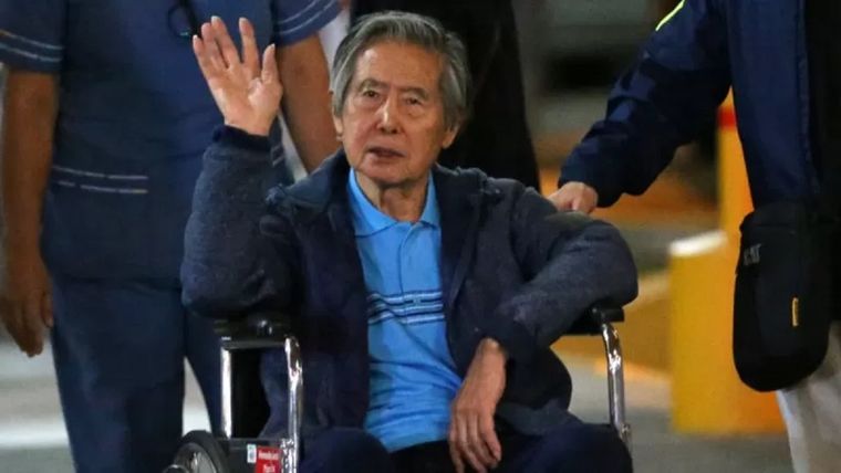 Alberto Fujimori vuelve a candidatearse para la presidencia de Perú Foto: LUKA GONZALES / GETTY