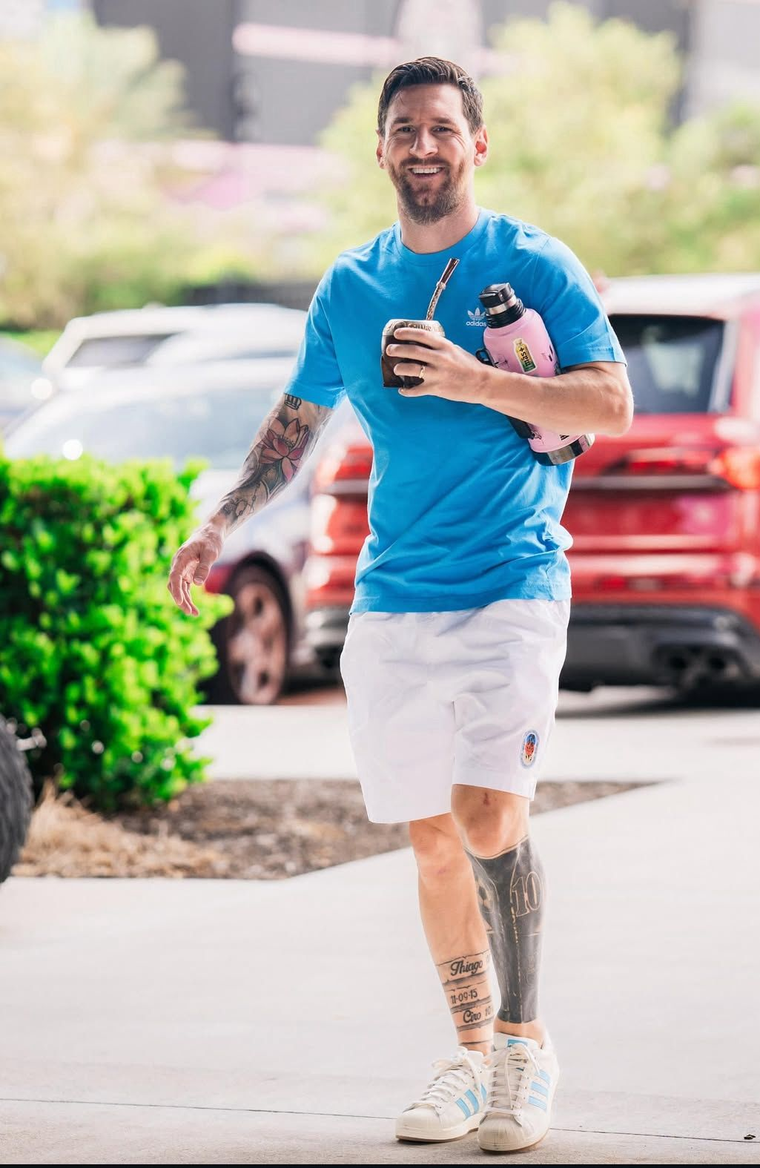 La foto bien argentina que subió Lionel Messi a dos días del debut en el Mundial de Clubes. Foto: @leomessi La foto bien argentina que subió Lionel Messi a dos días del debut en el Mundial de Clubes. Foto: @leomessi