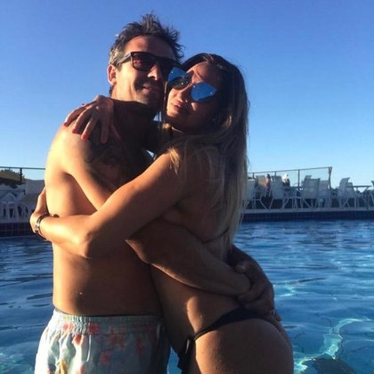 Fabián Lencinas y Belén Francese