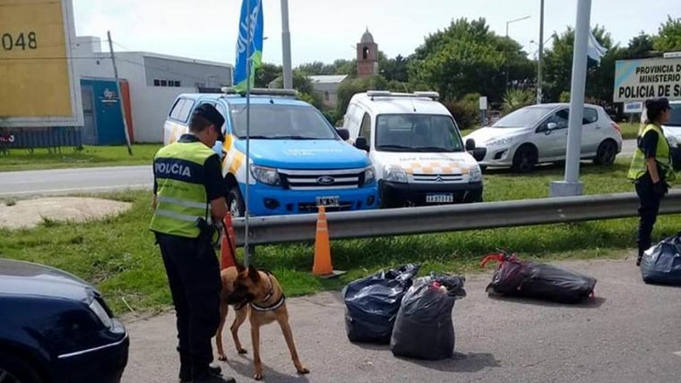 El funcionario escolar se fugó del control porque llevaba una gran cantidad de droga en el baúl