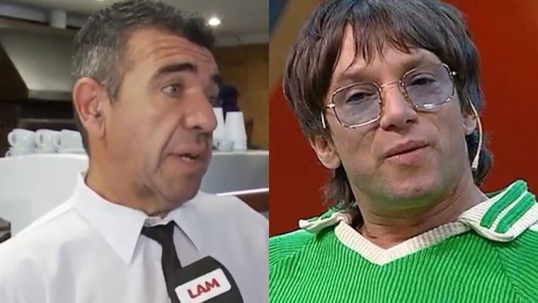 Richard, el mesero que con su rápida acción evitó una tragedia en el bar de Palermo.