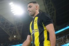 Abderrazak Hamdallah, el jugador agredido por el hincha Foto: @Find_Best_Bet