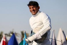 El argentino vive su primera experiencia olímpica. Foto: NA - COA