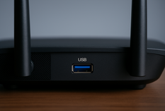 Muchos routers esconden en la parte trasera un puerto USB que casi nadie usa y que puede convertir la “cajita del WiFi” en un centro digital del hogar.