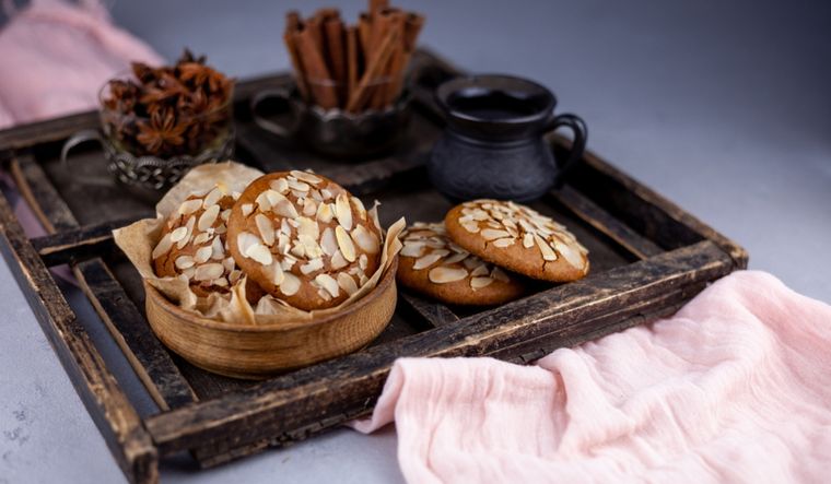 Cómo hacer galletas de almendra y miel: sencillez y delicia Foto: Shutterstock