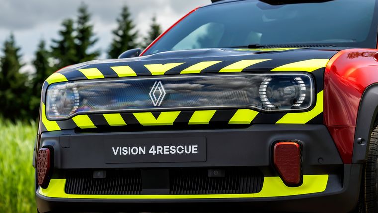 Conocé el Renault vision 4rescue: un auto inteligente para momentos críticos