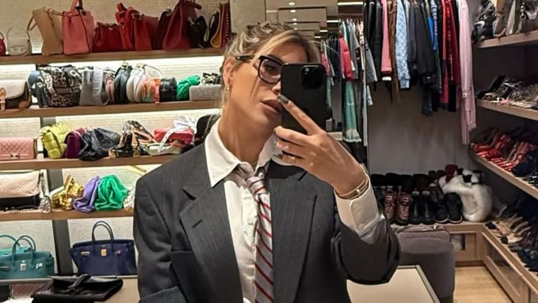 La conductora se presentó en la Justicia. Foto: Instagram/ @wanda_nara.&nbsp;
