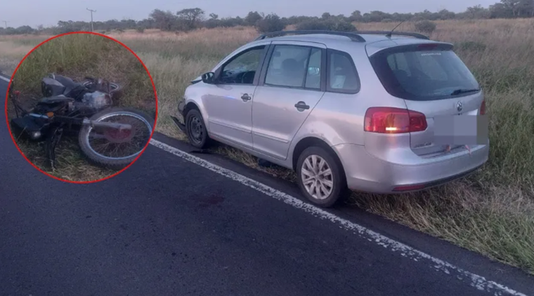 El siniestro ocurrió en la Ruta Nacional 89 Foto: Gentileza Diario Chaco