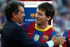 El Barcelona sacó un comunicado por la decisión de Messi de firmar con Inter Miami
