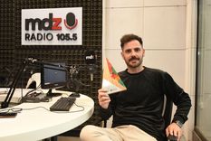 Emiliano Serrano, conductor de Según Como Lo Mires, obtuvo un reconocimiento Foto: Maximiliano Ríos/MDZ
