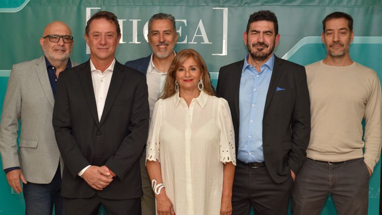 Los socios de HIGEA: Roberto Perez Ravier, Rául Beguier, Martín Toro, Salua Baduí, Rodrigo Ongay y Sebastián Gutierrez.