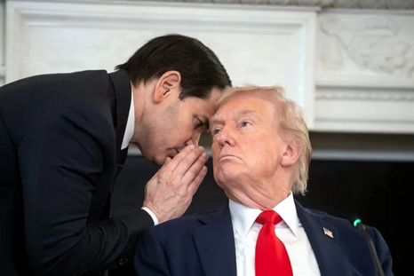 Estados Unidos tiene a Marco Rubio y Donald Trump como protagonistas de la polémica con el Vaticano y León XIV. Foto Efe Estados Unidos tiene a Marco Rubio y Donald Trump como protagonistas de la polémica con el Vaticano y León XIV. Foto Efe