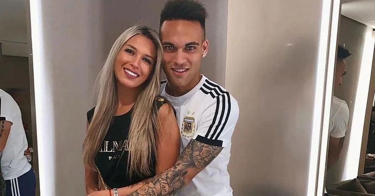 La historia de terror que vivió Agustina Gandolfo y su familia en Qatar Agustina Gandolfo y Lautaro Martínez Foto: Archivo