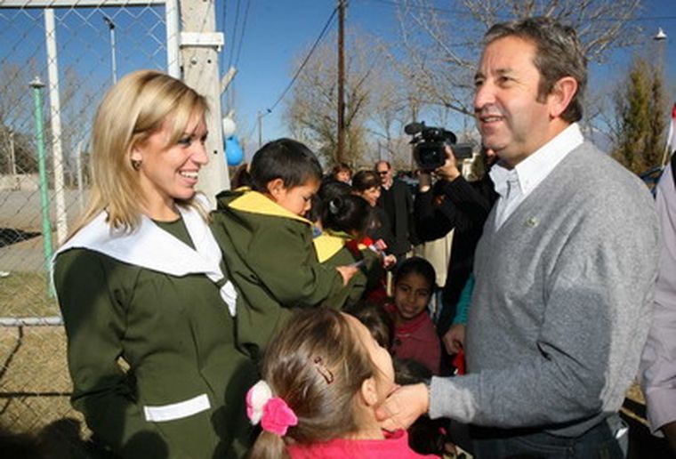 Cobos en campaña. Foto: Gentileza