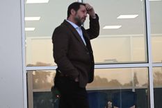 Marcelo D´Agostino después de ser imputado.