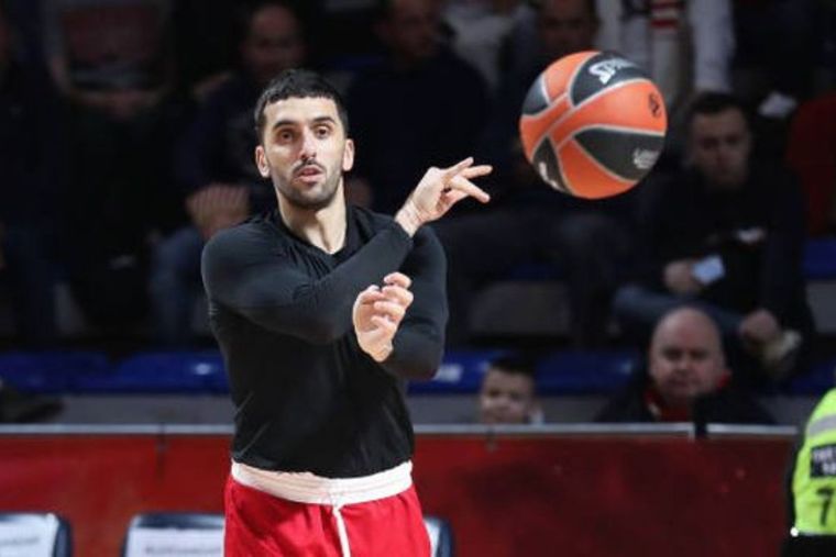 Campazzo recibió la banca del presidente del Estrella Roja, que disparó con munición pesada contra la Euroliga.