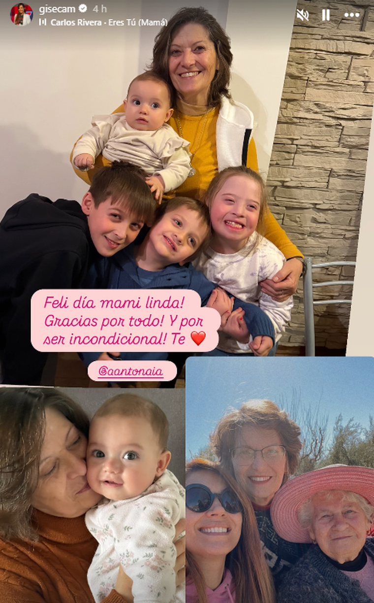 Gisela en redes. Créditos: Instagram Gisela en redes. Créditos: Instagram