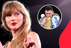 Taylor Swift y una conexión con Lionel Messi.