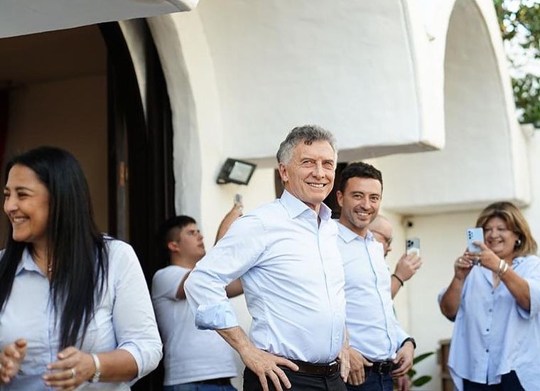 Mauricio Macri apoyó a Rodrigo de Loredo de cara a la elección Foto: Prensa Mauricio Macri