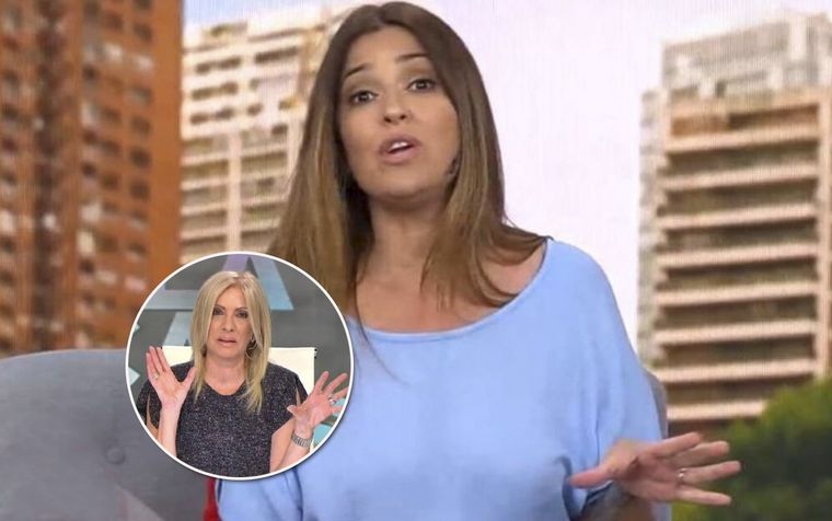 Maju Lozano le pidió disculpas a Roccasalvo Contó por qué se acercó a Susana.