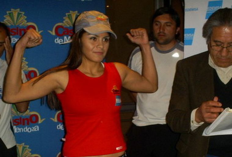 Marcos peleará mañana en el Casino de Mendoza. Foto: Jorge Márquez