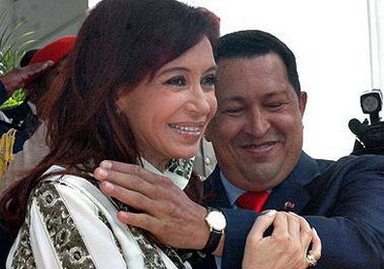 La visita de Chávez a Argentina, en el centro de la polémica.