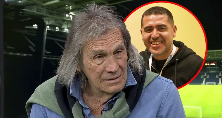 Gatti defendió a Riqulme. Foto: NA