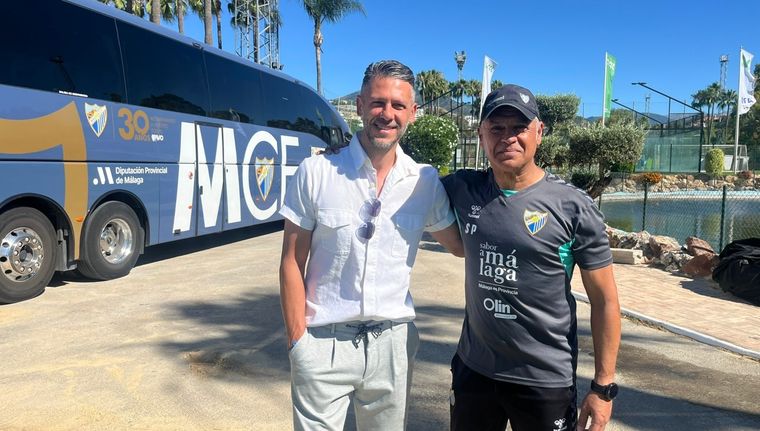 Martín Demichelis en Málaga Foto: Málaga