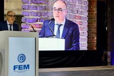 Santiago Laugero fue reelecto como presidente de la FEM Foto: FEM