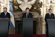 El presidente hizo el anuncio desde Casa Rosada. Foto: Noticias Argentinas