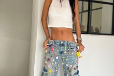 Zaira Nara revolucionó las redes sociales con un look de infarto Foto: Instagram