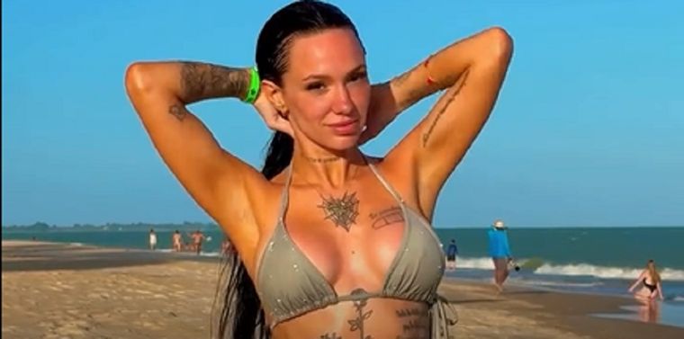 La Joaqui de vacaciones