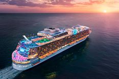 El crucero tiene capacidad para casi 7 mil personas Foto: Royal Caribbean