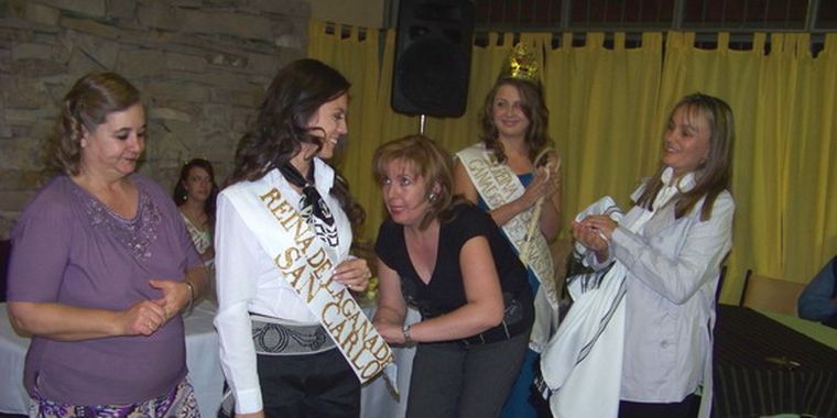 Acto de coronación de la nueva soberana.