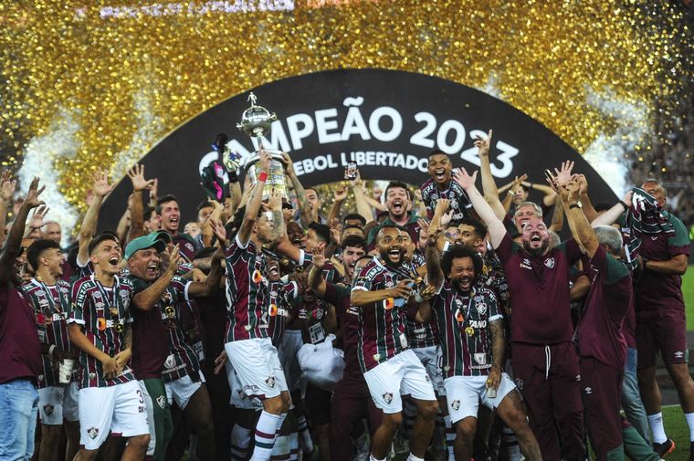 Fluminense podría ser sancionado por la Conmebol tras la final ante Boca: el motivo Foto: EFE