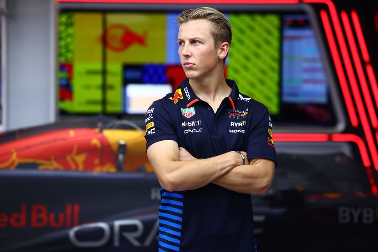 Los audios de la conversación entre Lawson y Red Bull durante el GP de China. Foto: @redbullracing