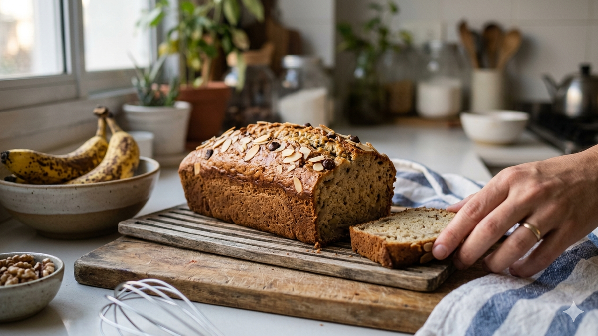 Budín de banana súper húmedo: la receta fácil y económica con el truco del puré