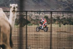 Una tradicional postal de cada travesía en Arabia. Foto: @dakar Una tradicional postal de cada travesía en Arabia. Foto: @dakar