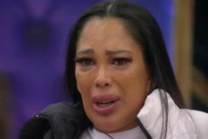 La Maciel fue notificada por la Policía Federal en un operativo que rompió el aislamiento de Gran Hermano. / Captura Telefe