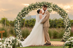 Novios de varios países eligen a Mendoza para celebrar sus bodas.