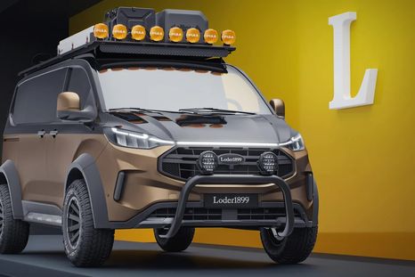 La Transit Custom es un modelo muy popular como auto de caravana en Europa. La Transit Custom es un modelo muy popular como auto de caravana en Europa.