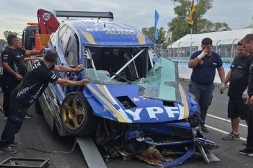 El piloto no recibió el alta médica a tiempo.