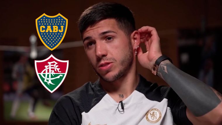 Enzo Fernández eligió a su preferido para la final entre Boca y Fluminense: ¿sorpresa?