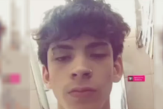 Benjamín, de 17 años, desapareció el sábado.