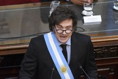 Javier Milei en el Congreso Foto: Juan Mateo Aberastain/MDZ