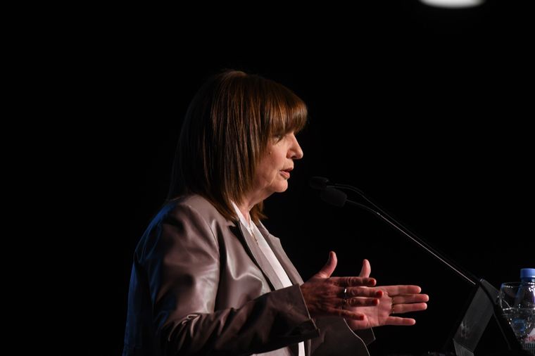 Bullrich salió al cruce de Llaryora tras sus cuestionadas declaraciones en Córdoba Foto: Telam