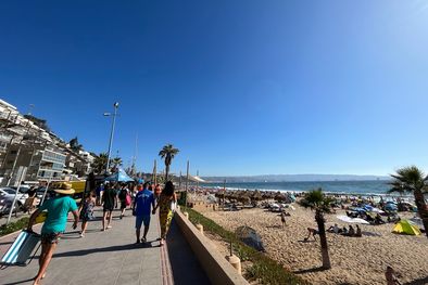 MDZol | Reñaca es una de las playas elegidas por los mendocinos