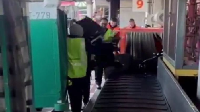 Los maleteros de Intercargo habían sido filmados.